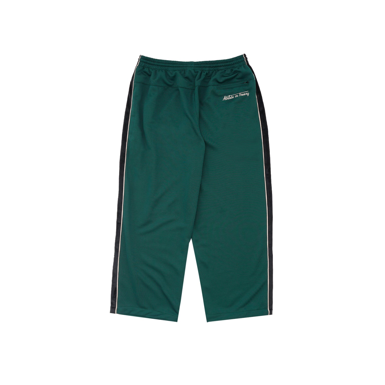 Wormhole x Casablanca Athlete in Theory Baggy Stripped Sweatpants Forest/Black