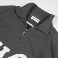 W.Essentiels Tracta Shepard Half-Zip Jacket Asphalt