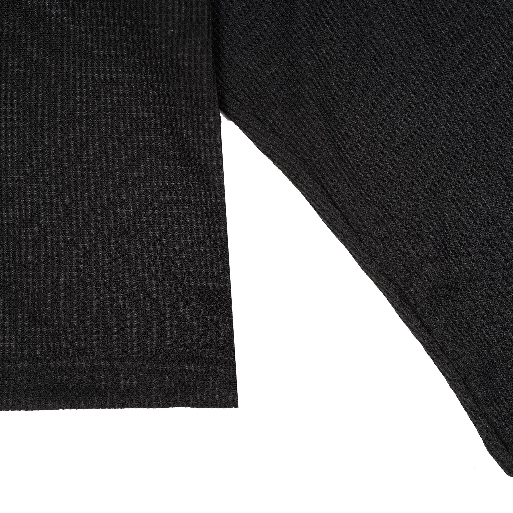 Waffle Longsleeve Black
