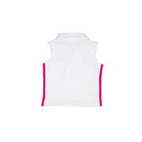W.Essentiels Kids Mallory Tank Top White/Raspberry