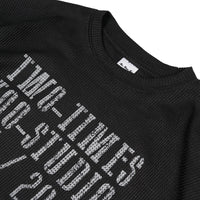 Waffle Longsleeve Black