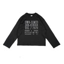 Waffle Longsleeve Black