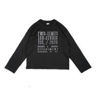 Waffle Longsleeve Black