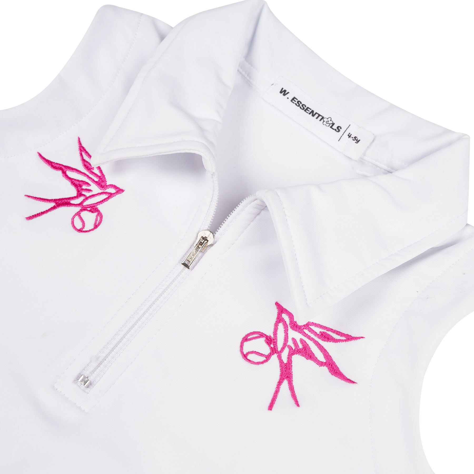 W.Essentiels Kids Mallory Tank Top White/Raspberry