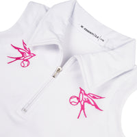 W.Essentiels Kids Mallory Tank Top White/Raspberry