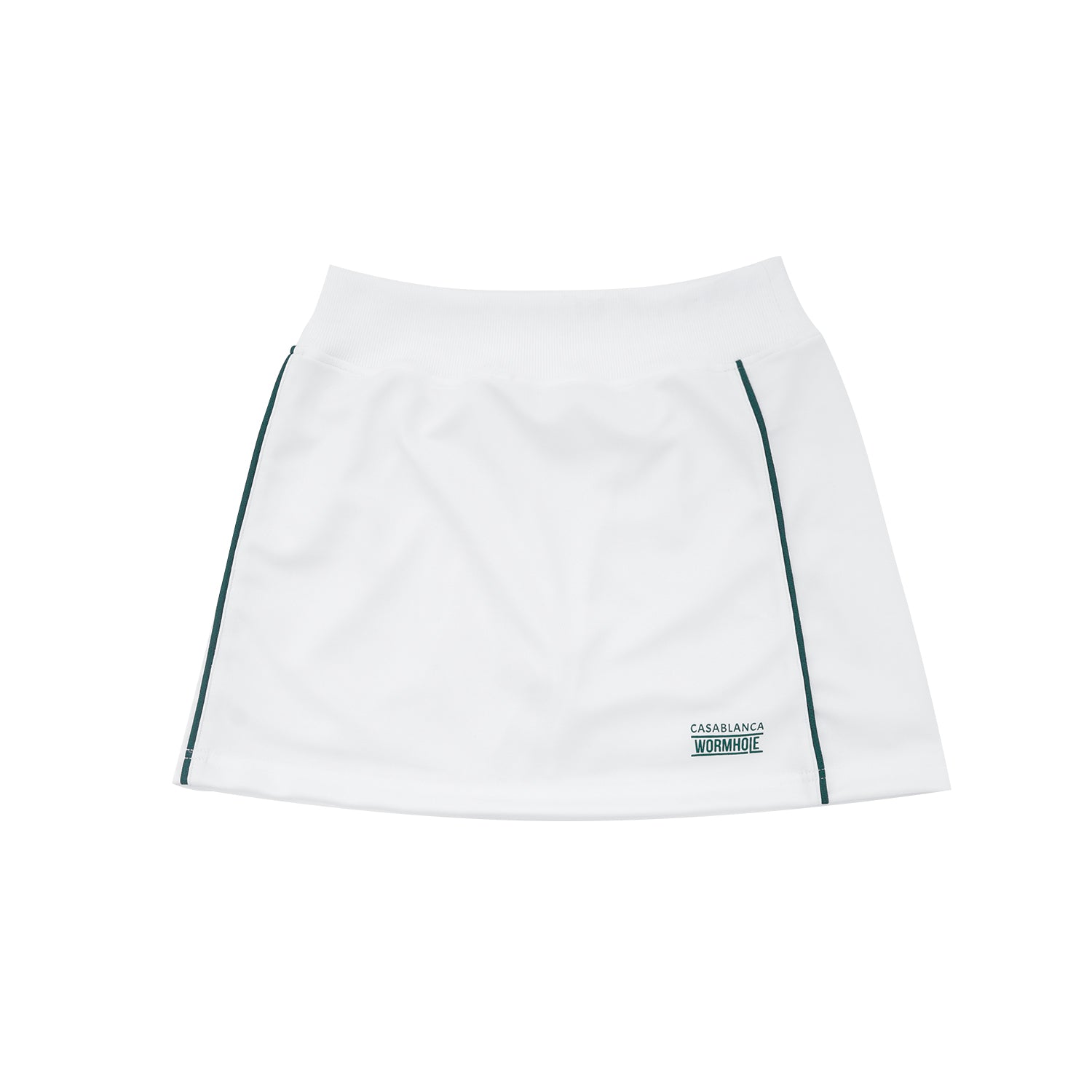 Wormhole x Casablanca Bonnet Tennis Padel Skirt Woman White