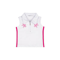 W.Essentiels Kids Mallory Tank Top White/Raspberry