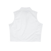 Wormhole x Casablanca Bonnet Tank Top Polo Woman White