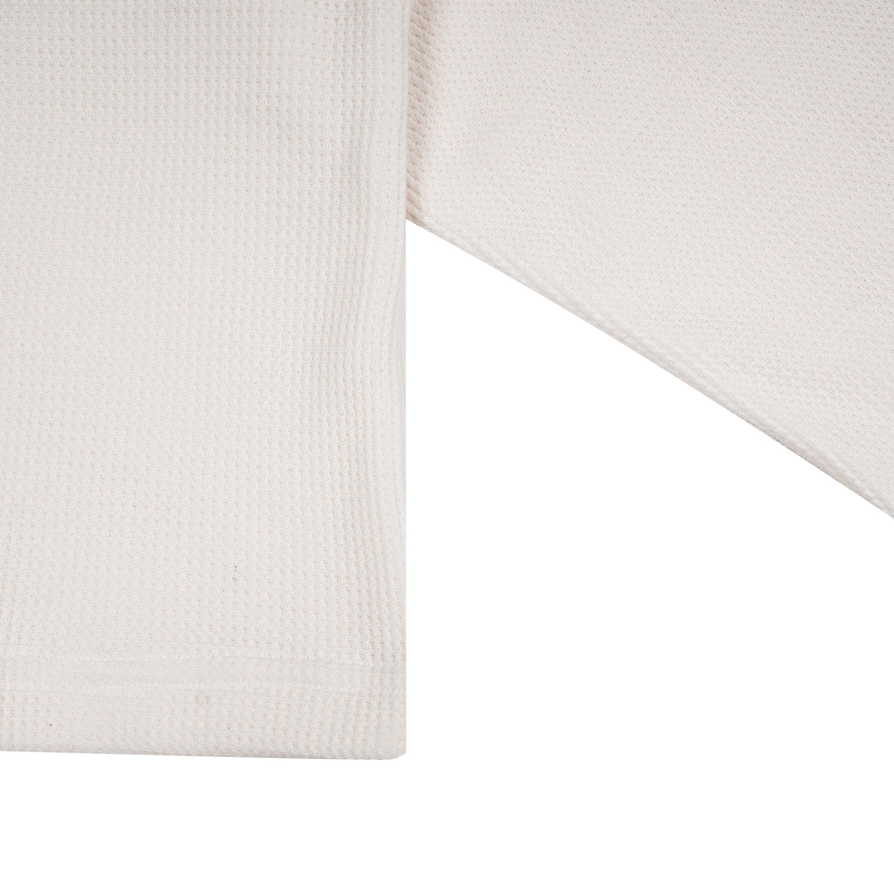 Waffle Longsleeve Broken White