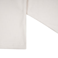 Waffle Longsleeve Broken White