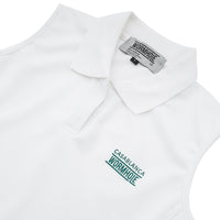 Wormhole x Casablanca Bonnet Tank Top Polo Woman White