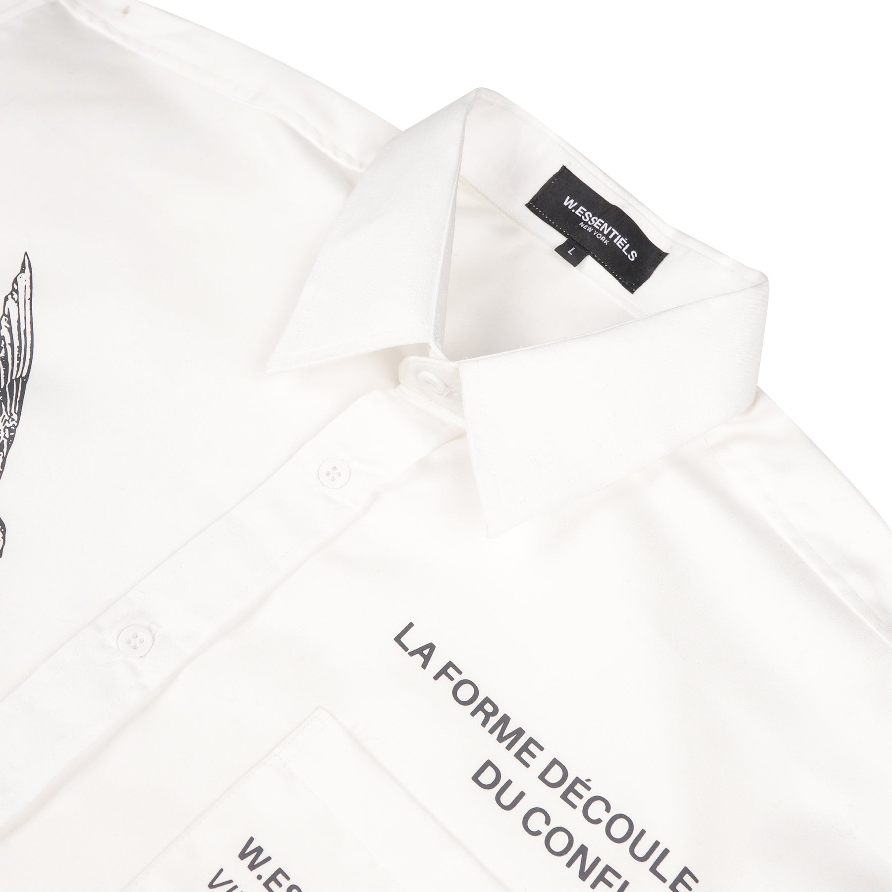 W.Essentiels Colibri Oversize Shirt Off-white