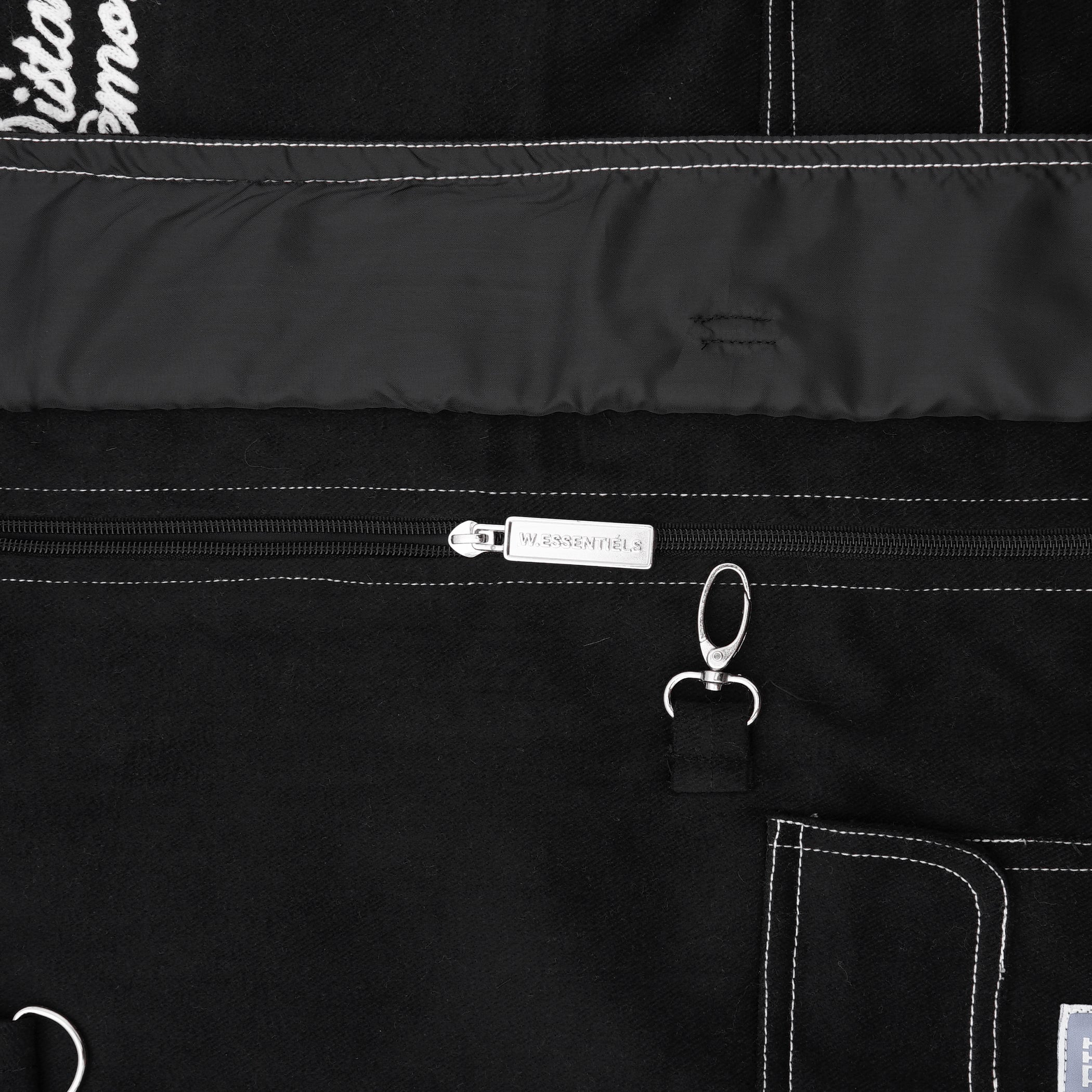 W.Essentiels Label Bleu Sapeurs-Pompiers Fireman Clasp Work Jacket Zero Black