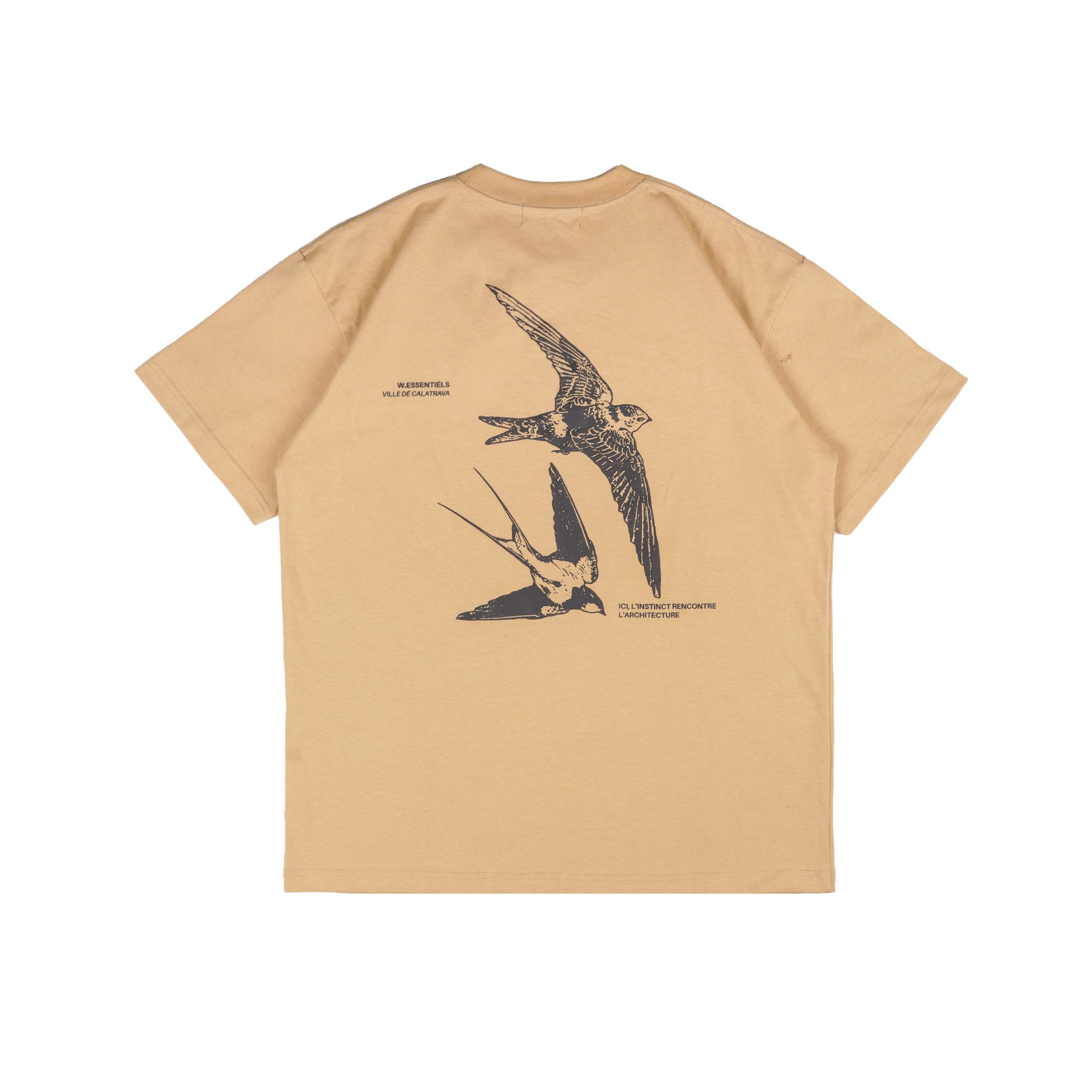 W.Essentiels Colibri Boxy Cut T-Shirt Khaki