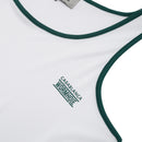 Wormhole x Casablanca Paradis Tank Top Padel Woman Stripped White/Forest