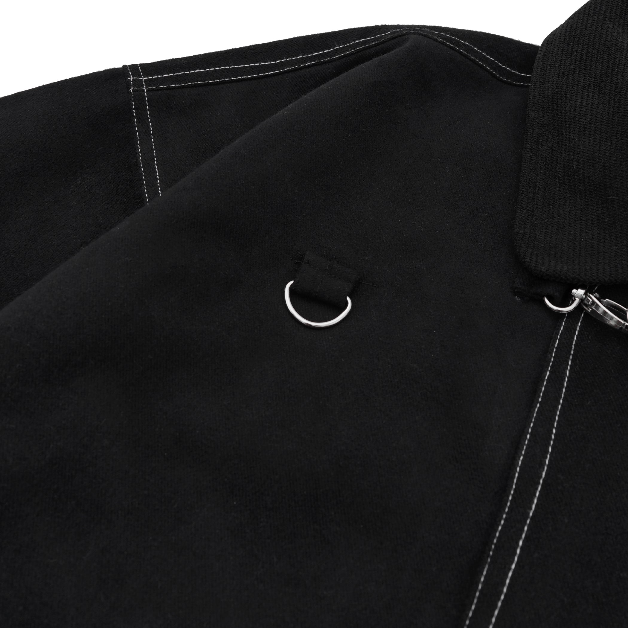 W.Essentiels Label Bleu Sapeurs-Pompiers Fireman Clasp Work Jacket Zero Black