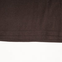 Boxy Daily Tee Shortsleeve Brown