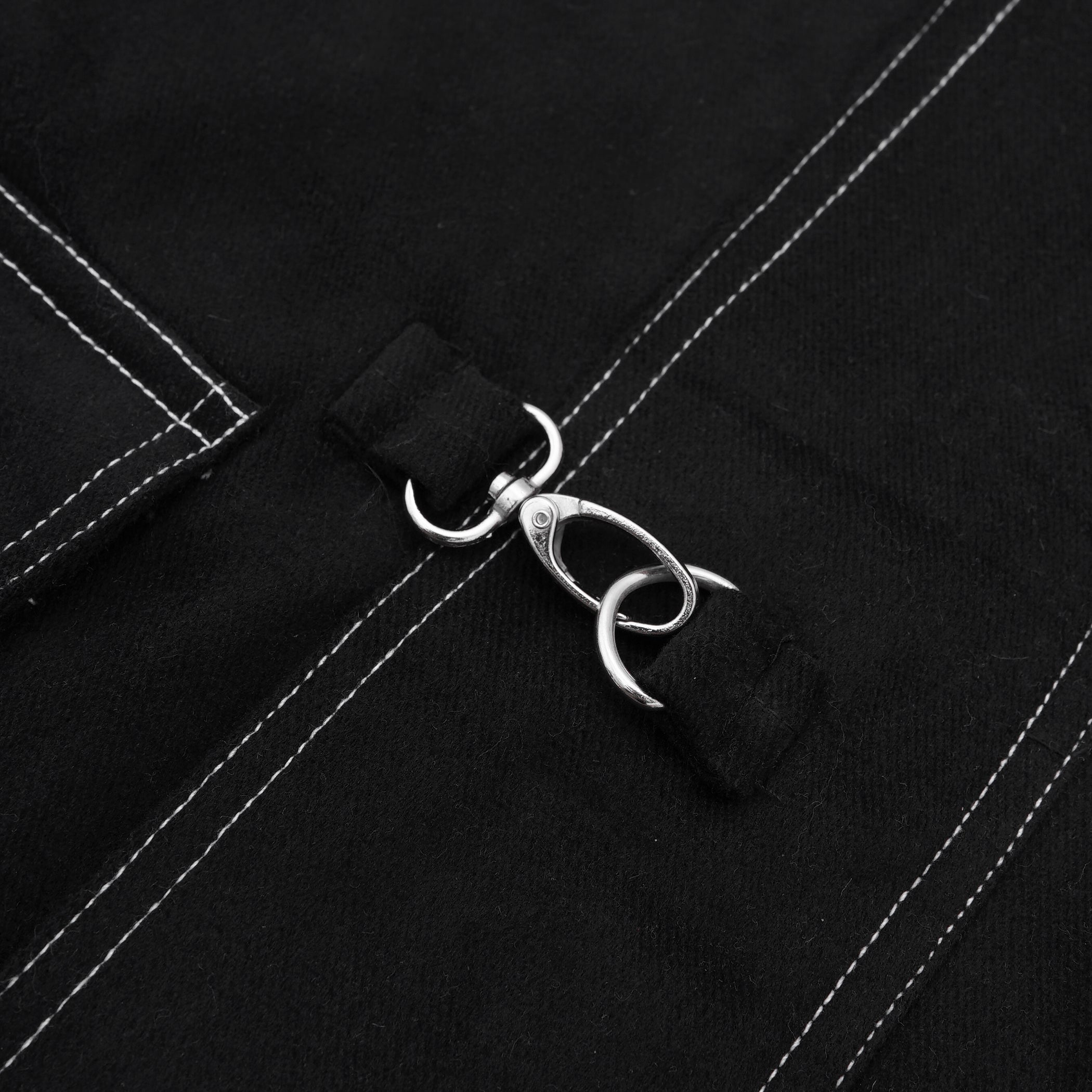 W.Essentiels Label Bleu Sapeurs-Pompiers Fireman Clasp Work Jacket Zero Black