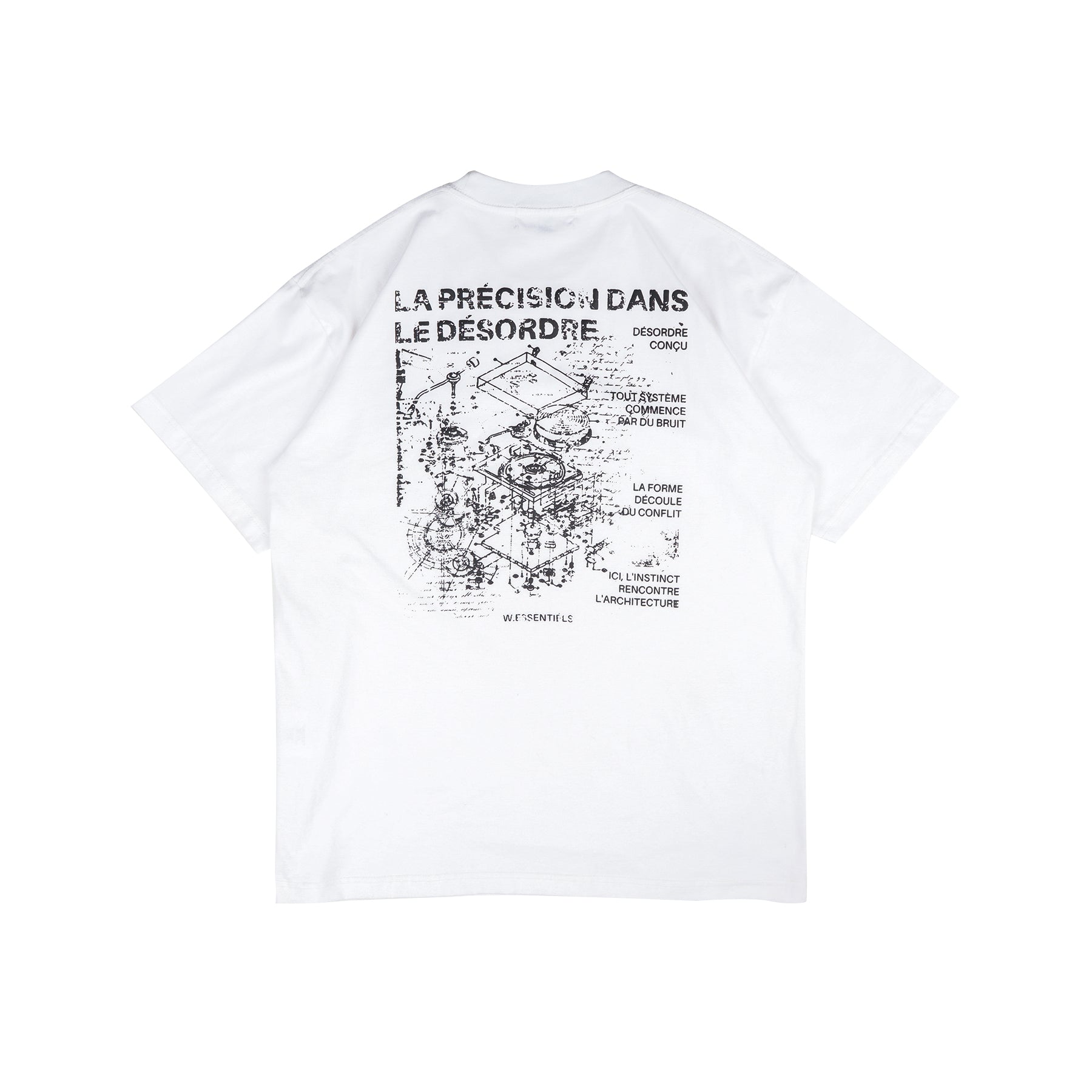 W.Essentiels Marcaider Boxy Cut T-Shirt White