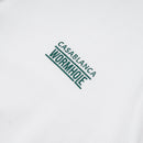 Wormhole x Casablanca Athlete in Theory Oversize Boxy Cut T-shirt White
