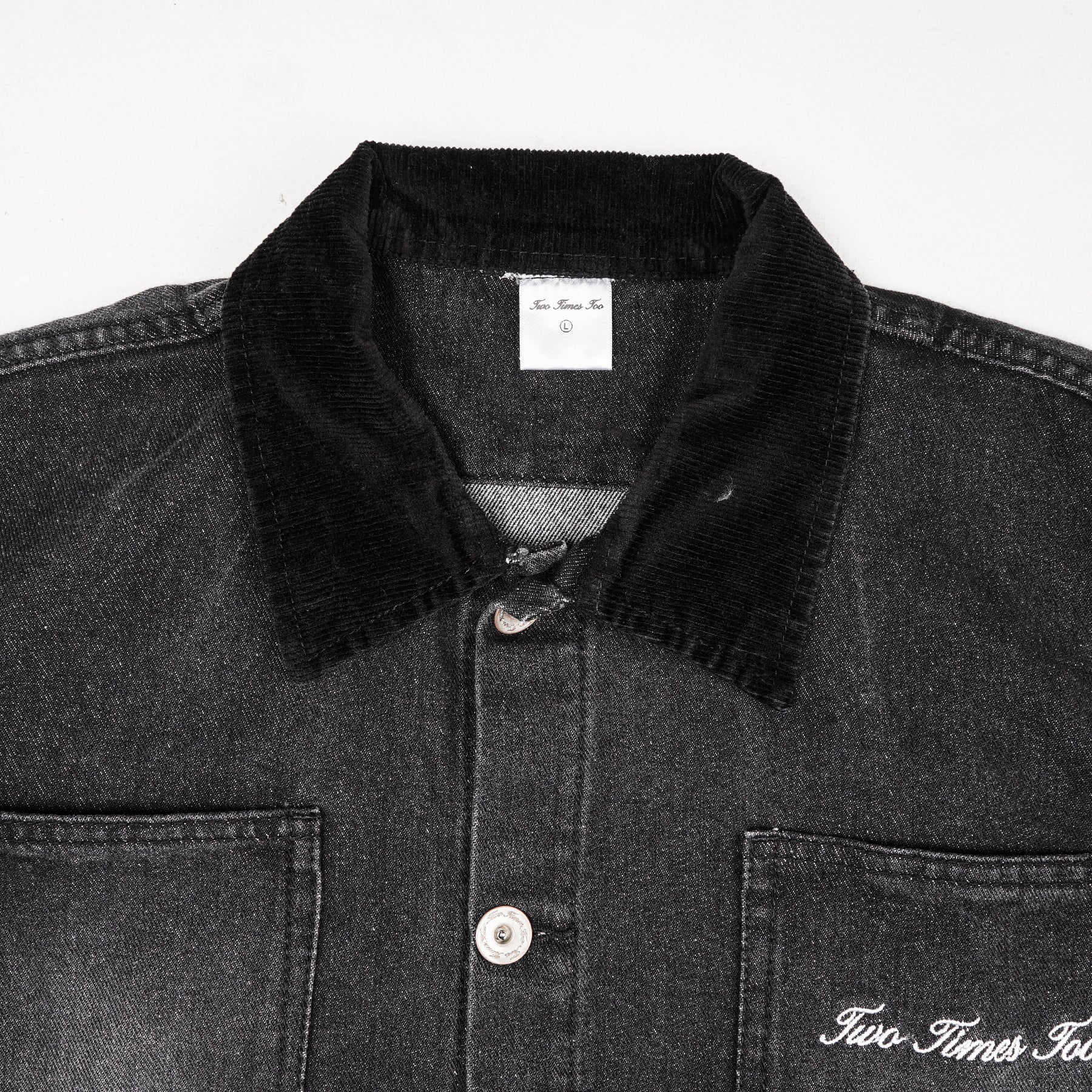 Four Pocket Denim Vintage Black
