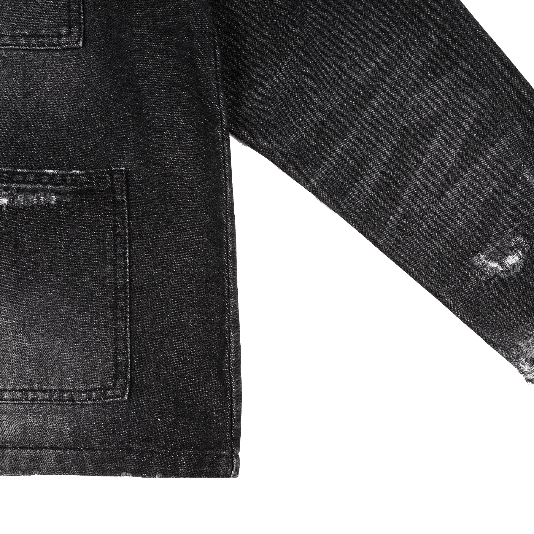 Four Pocket Denim Vintage Black