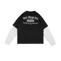 Studio Double Layered Waffle Black/White