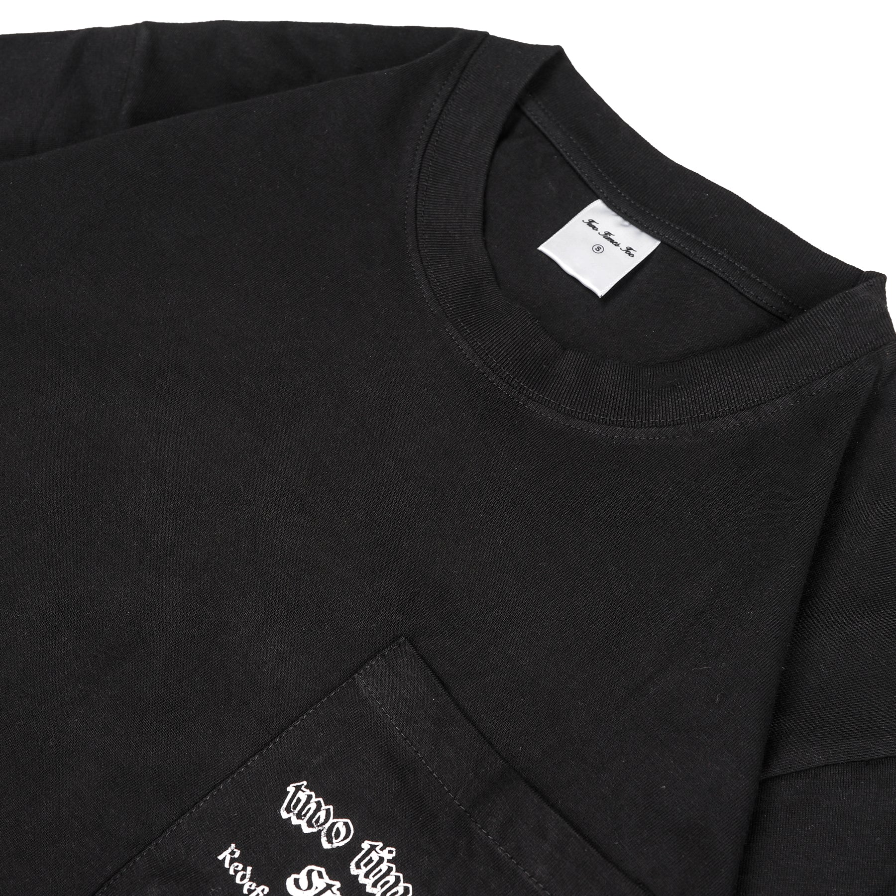 Studio Double Layered Waffle Black/White
