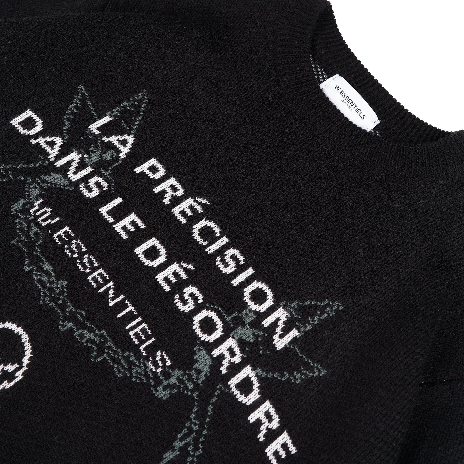 W.Essentiels Colibri Knitted Sweater Oversize Black