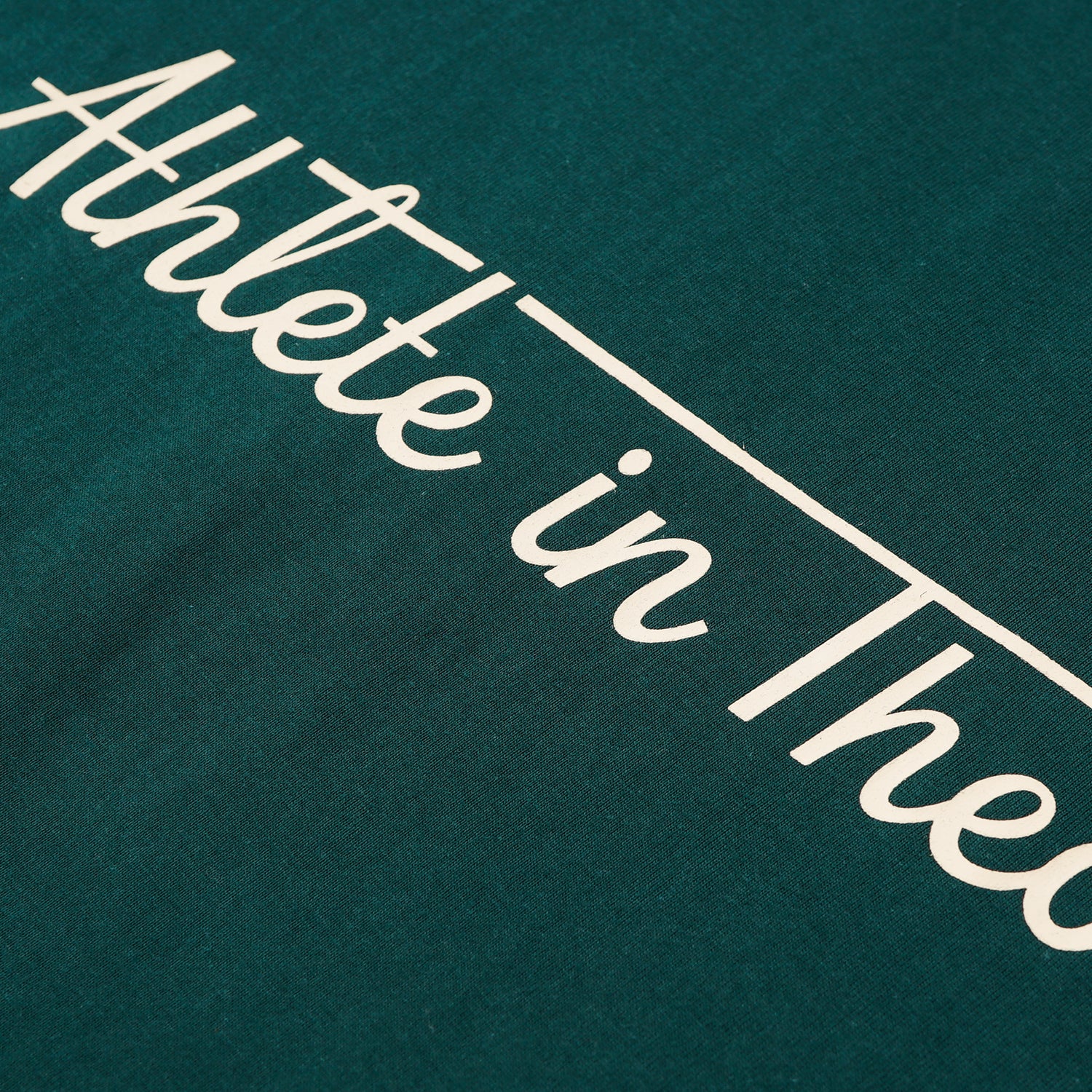 Wormhole x Casablanca Athlete in Theory Oversize Boxy Cut T-shirt Forest