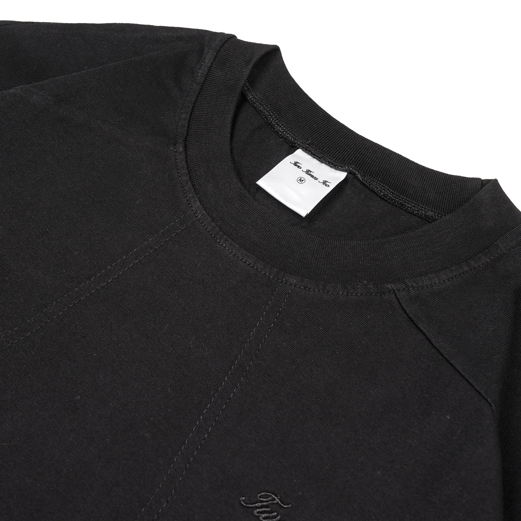 Boxy Daily Tee Longsleeve Jet Black