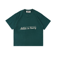 Wormhole x Casablanca Athlete in Theory Oversize Boxy Cut T-shirt Forest