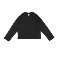 Boxy Daily Tee Longsleeve Jet Black