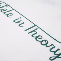 Wormhole x Casablanca Athlete in Theory Oversize Boxy Cut T-shirt White