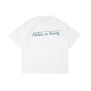 Wormhole x Casablanca Athlete in Theory Oversize Boxy Cut T-shirt White