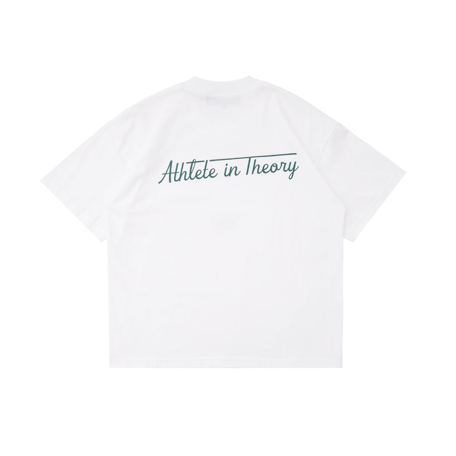 Wormhole x Casablanca Athlete in Theory Oversize Boxy Cut T-shirt White
