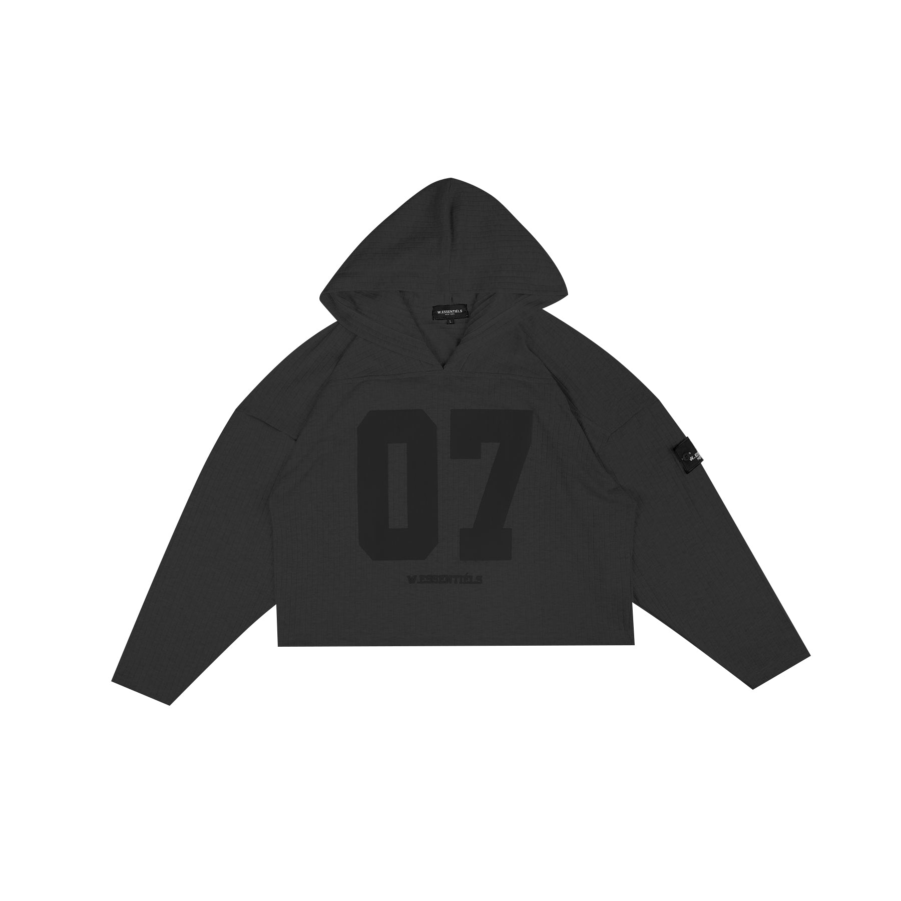 W.Essentiels Veymont Oversize Hoodie Noir Black