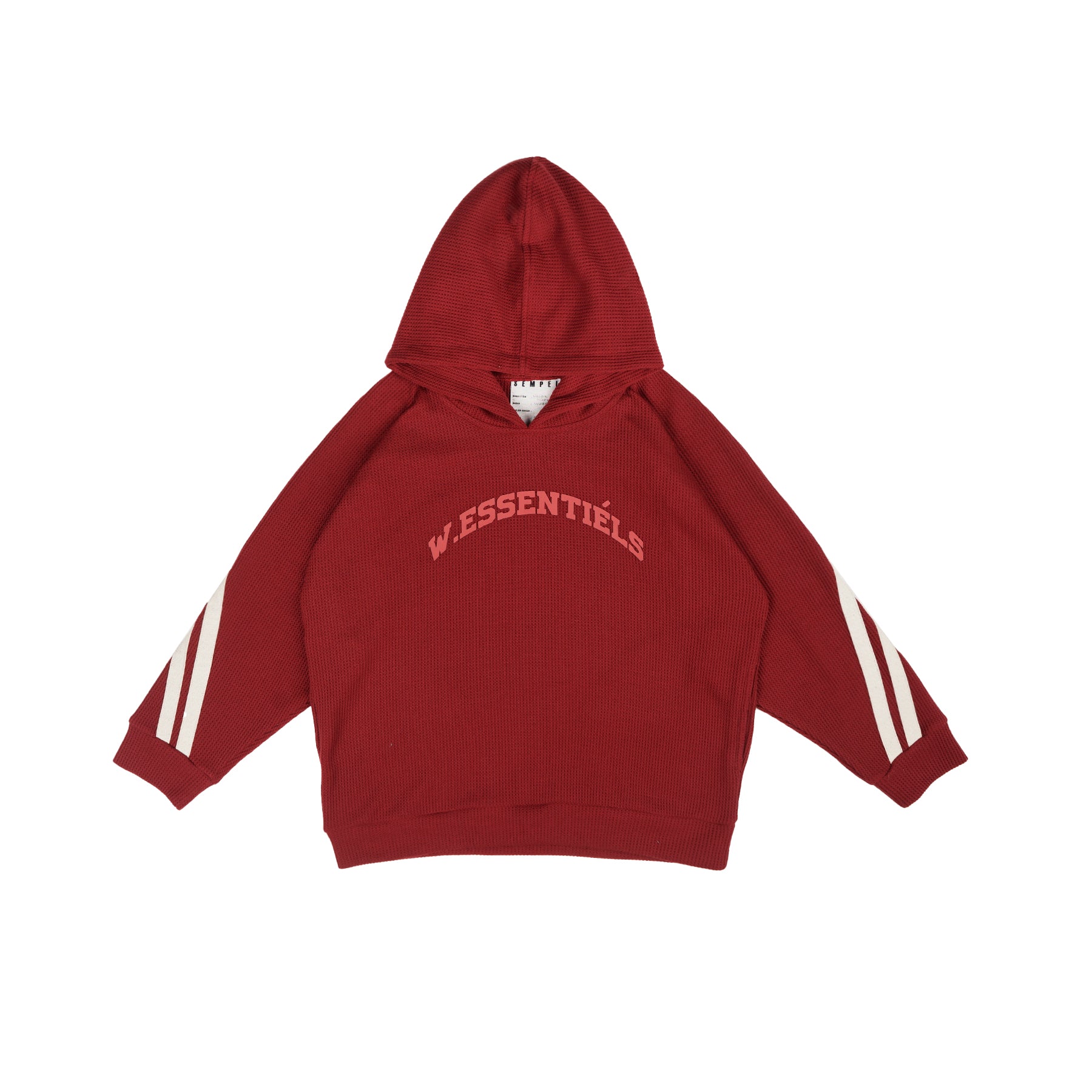 W.Essentiels Kids Lucien Oversize Hoodie Raspberry