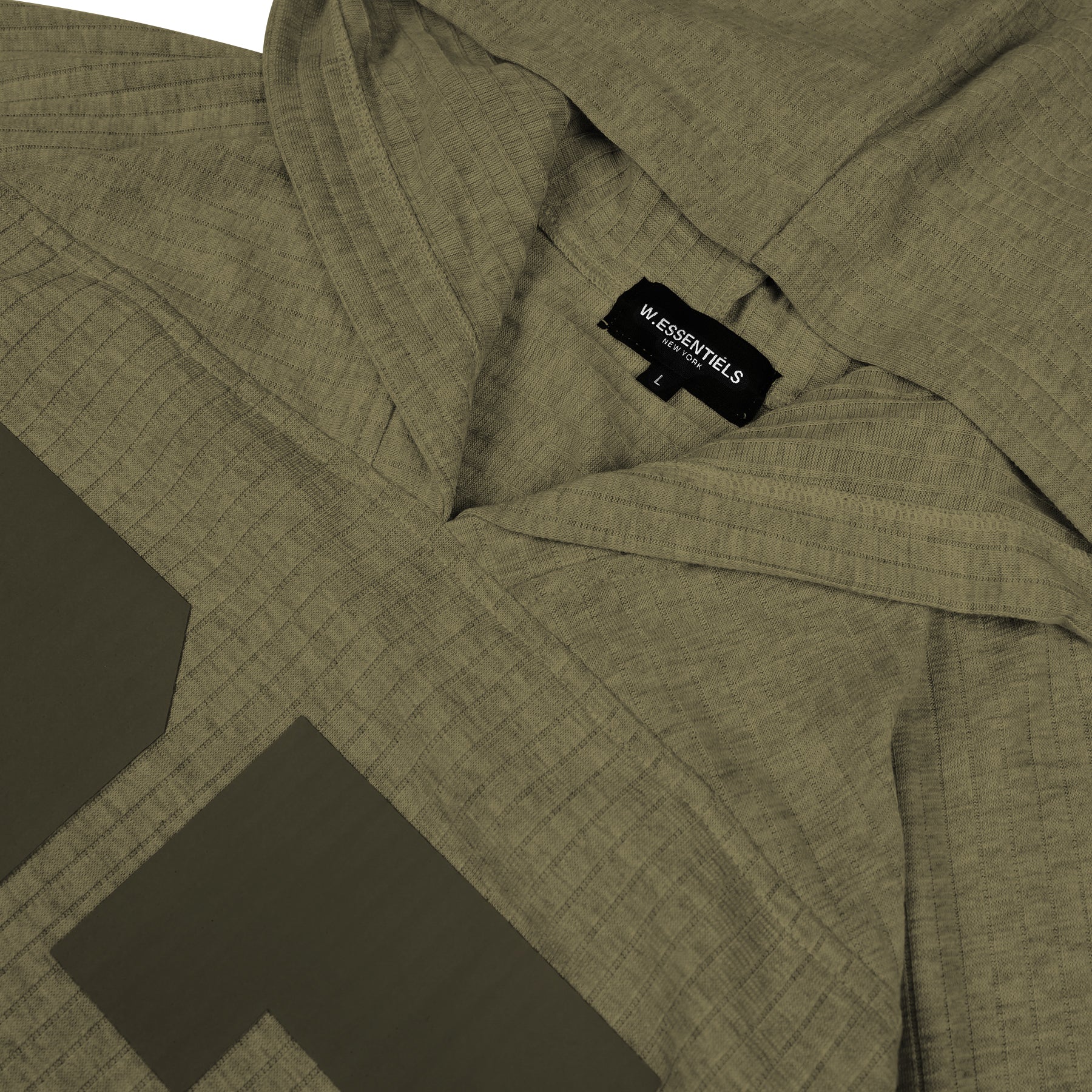 W.Essentiels Veymont Oversize Hoodie Olive Green