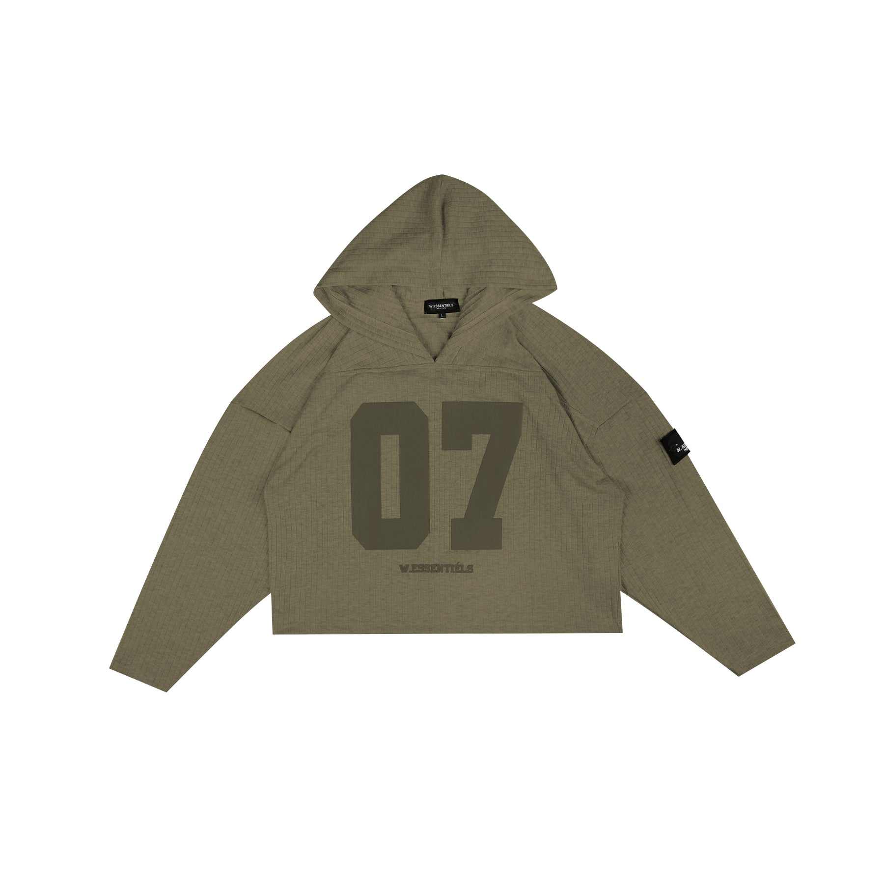 W.Essentiels Veymont Oversize Hoodie Olive Green