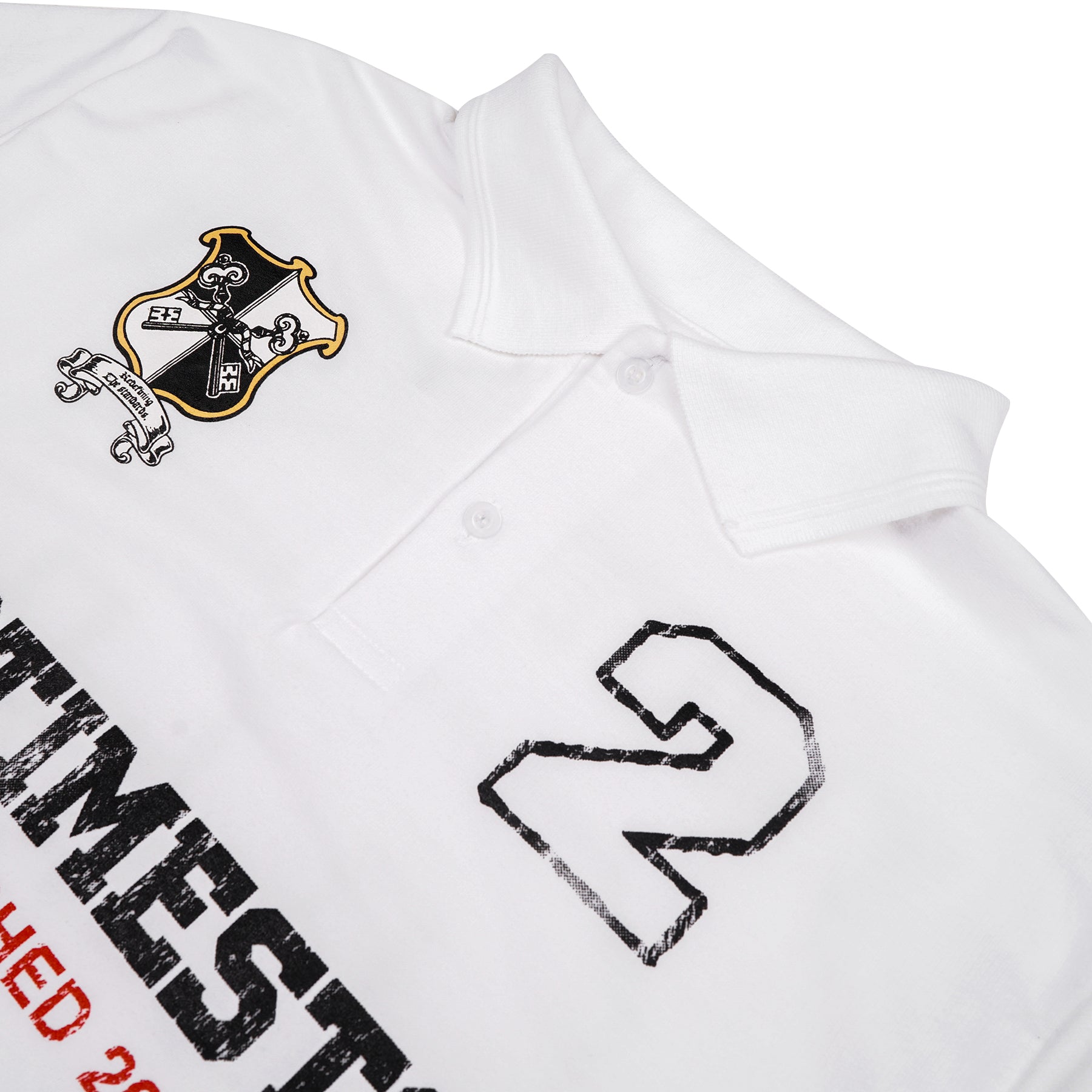 Varsity Polo Tee 02 - White