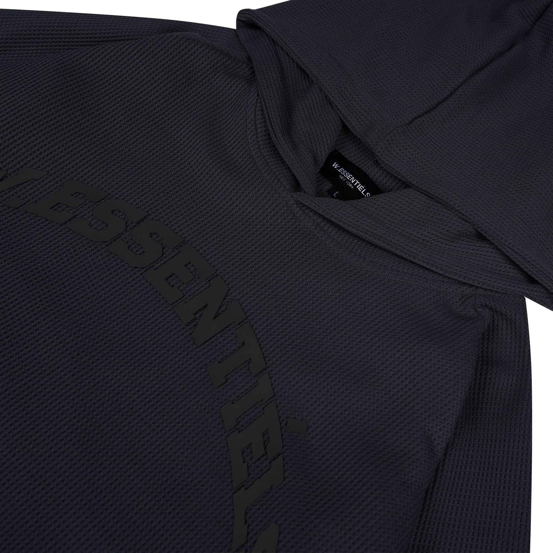 W.Essentiels Lucien Oversize Hoodie Noir Black