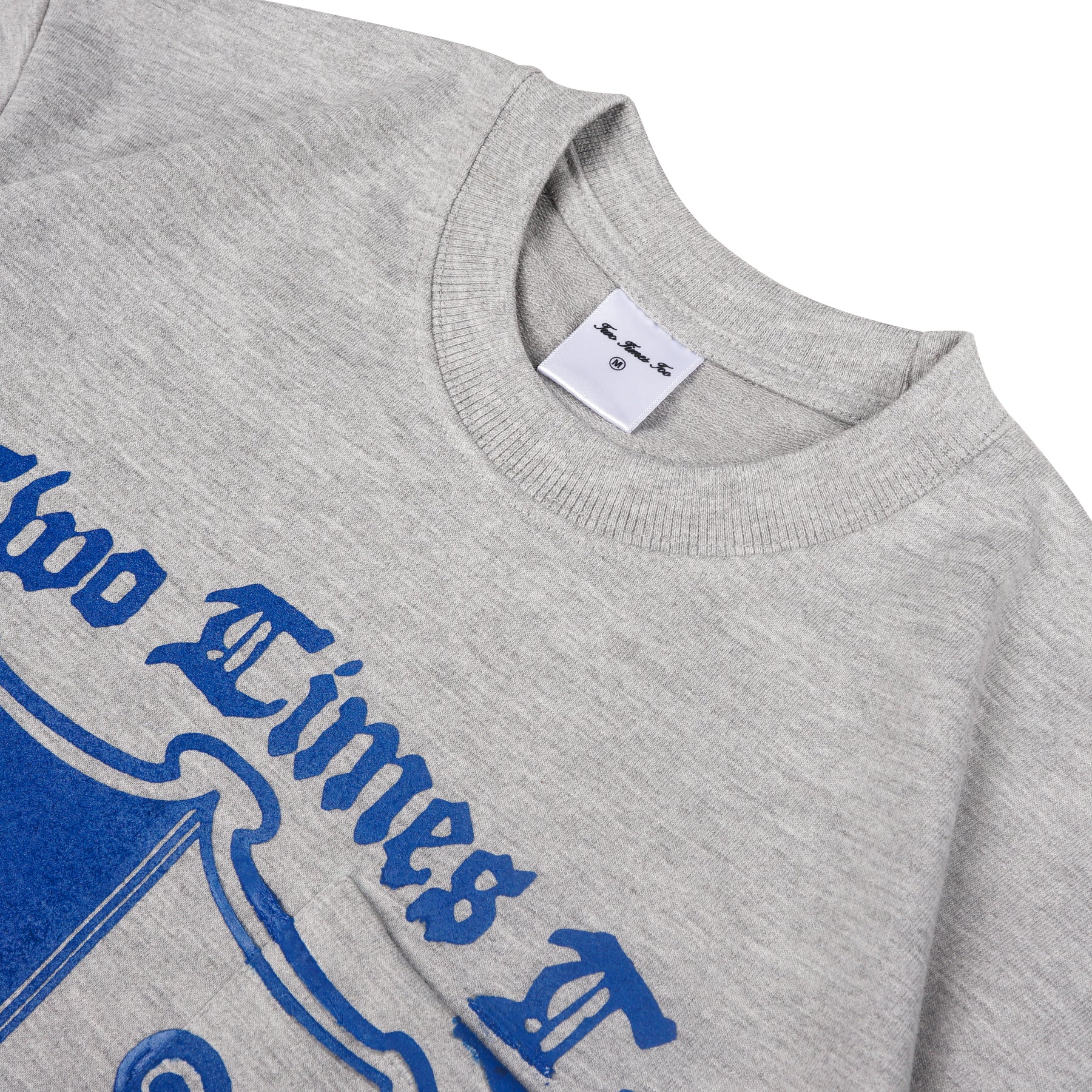 Crest Tee - Misty Grey