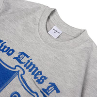 Crest Tee - Misty Grey