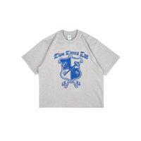 Crest Tee - Misty Grey