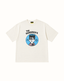 The Hundreds Black Lines Tee Cream