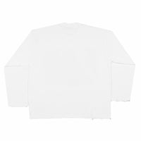 99Clover "Xray" Waffle Knit Longsleeve White