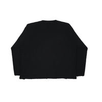 99Clover "Xray" Waffle Knit Longsleeve Black