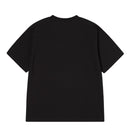 ADLV Cartoon Chincilla Short Sleeve T-Shirt Black