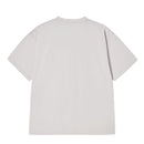 ADLV Cartoon Chincilla Short Sleeve T-Shirt Light Grey
